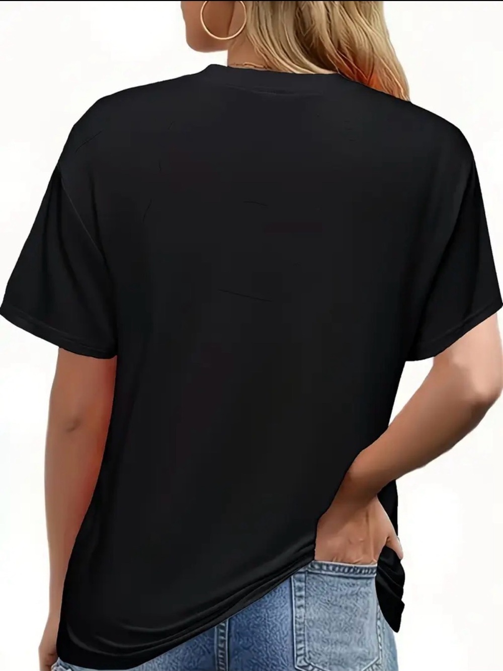Graphic Tee - Black 'Excuse Me You Look Like You Love Me' - Picture 2 of 2